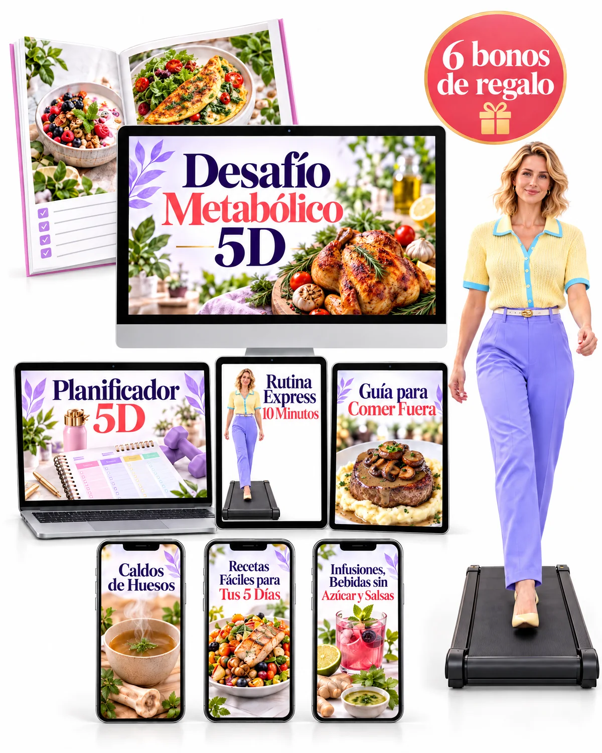 Contenido completo del Desafío Metabólico 5D